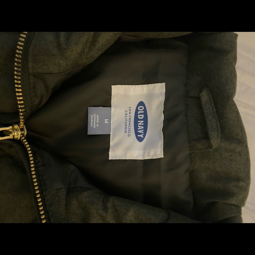 Hunter green vest never worn